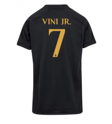 Real Madrid Vinicius Junior #7 Tredje trøje Dame 2023-24 Kort ærmer